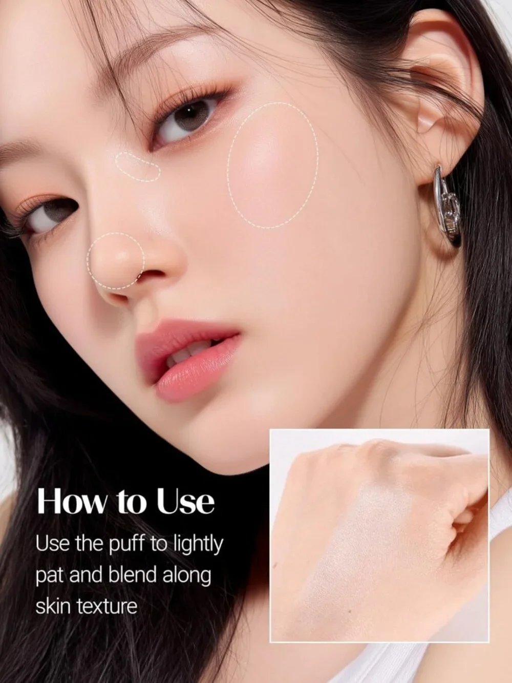 Illuminating Face Powder with Colorful Pearls - Soft Radiant Glow & Sebum